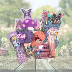 Personal Care Bundle Alice In Wonderland Gift Basket Set  Self Care Disneyana